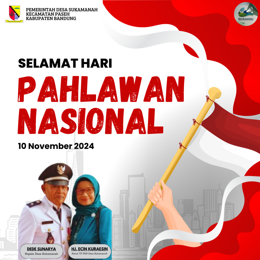 Selamat Hari Pahlawan Nasional 10 November 2024